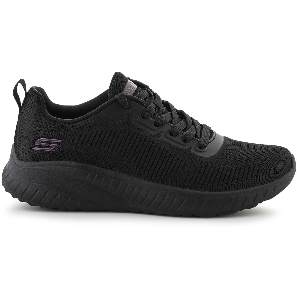 Skechers Bobs Squad Chaos Γυναικεία Sneakers Μαύρα 117209-BBK