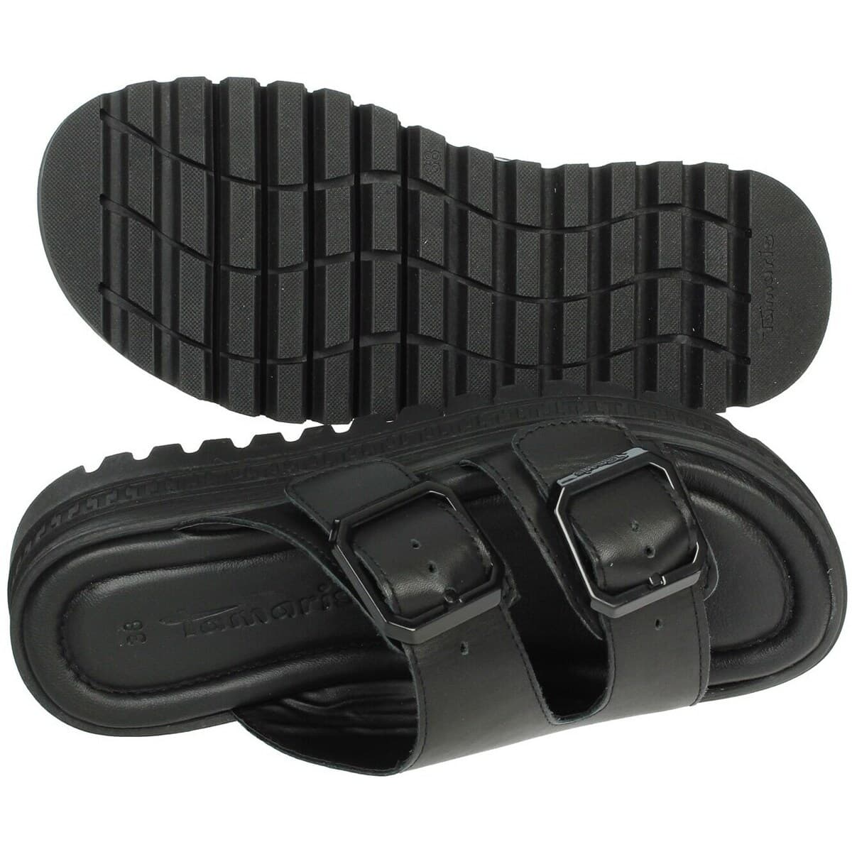 Women's Flip Flops Tamaris Black