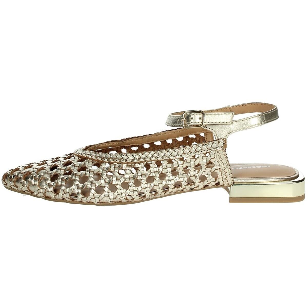 Women's Ballet Flats Gioseppo Gold