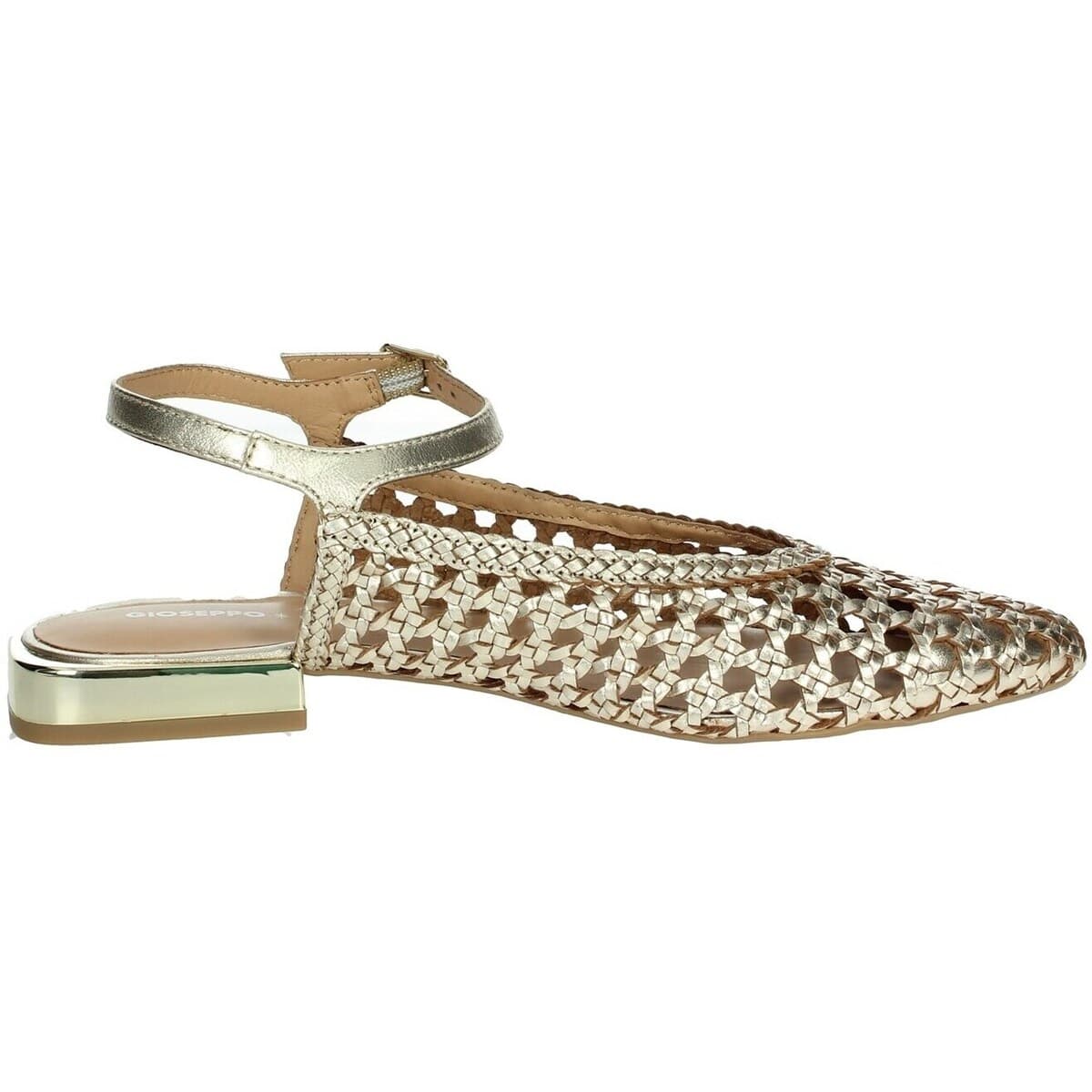 Women's Ballet Flats Gioseppo Gold