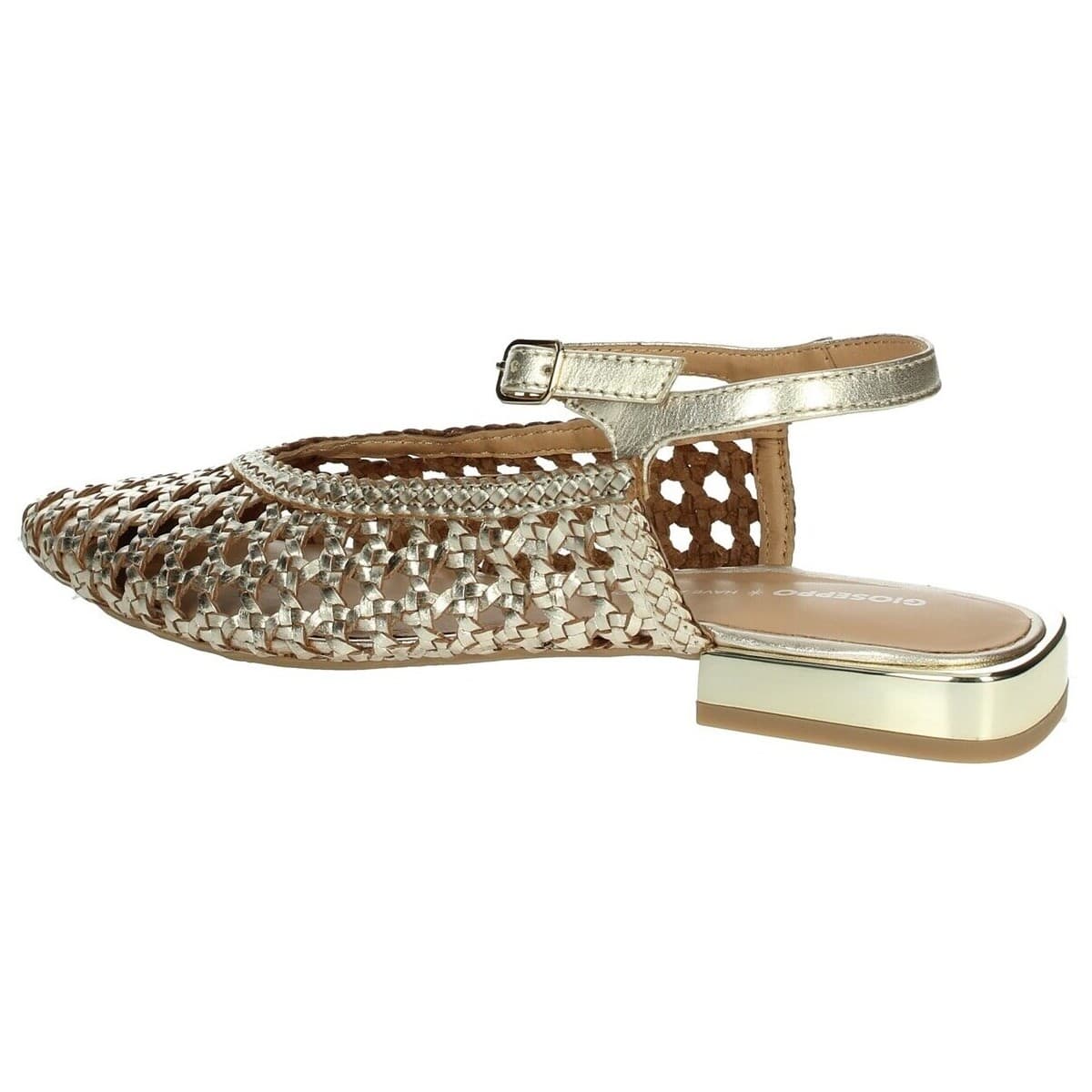 Women's Ballet Flats Gioseppo Gold