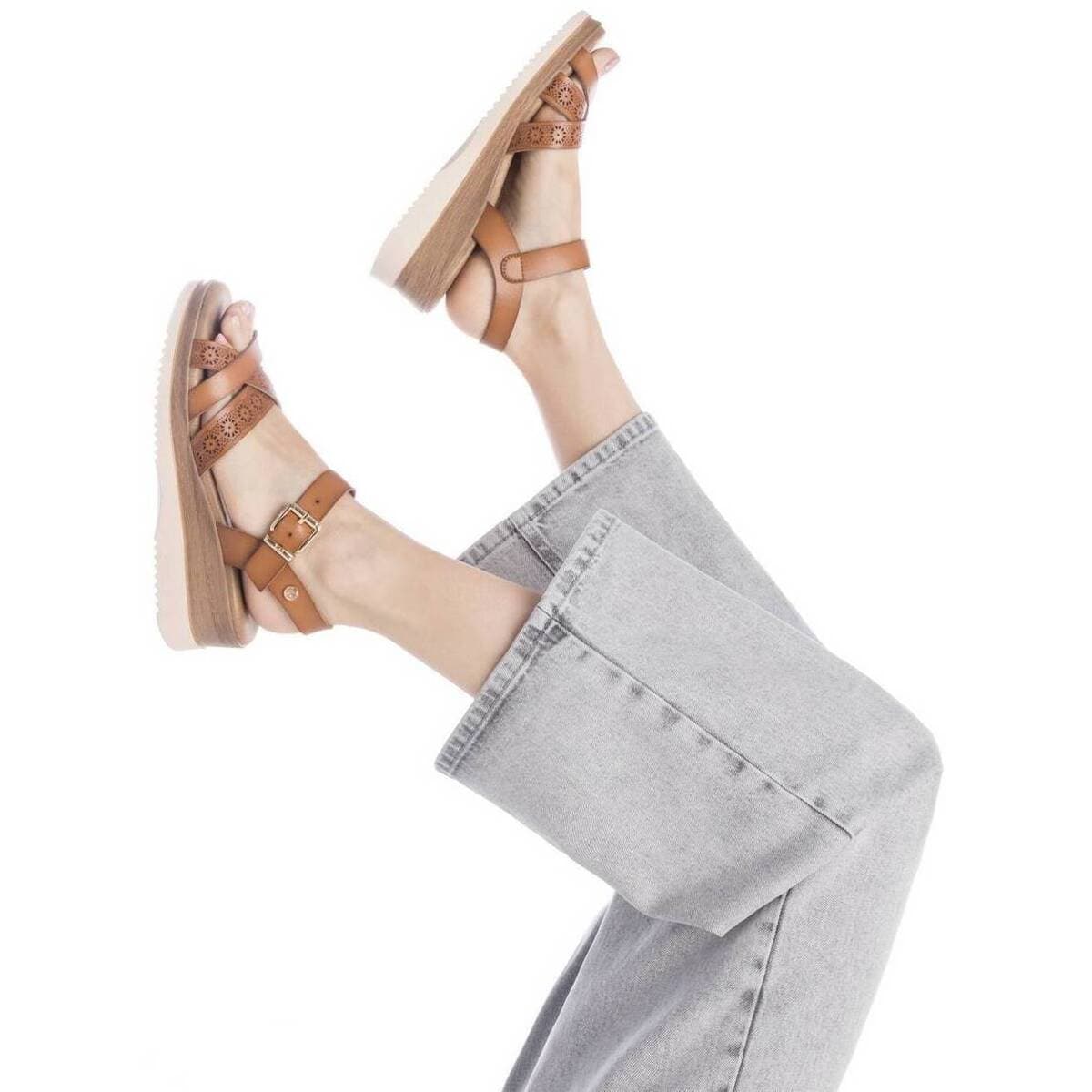 Women's Platforms Xti Brown