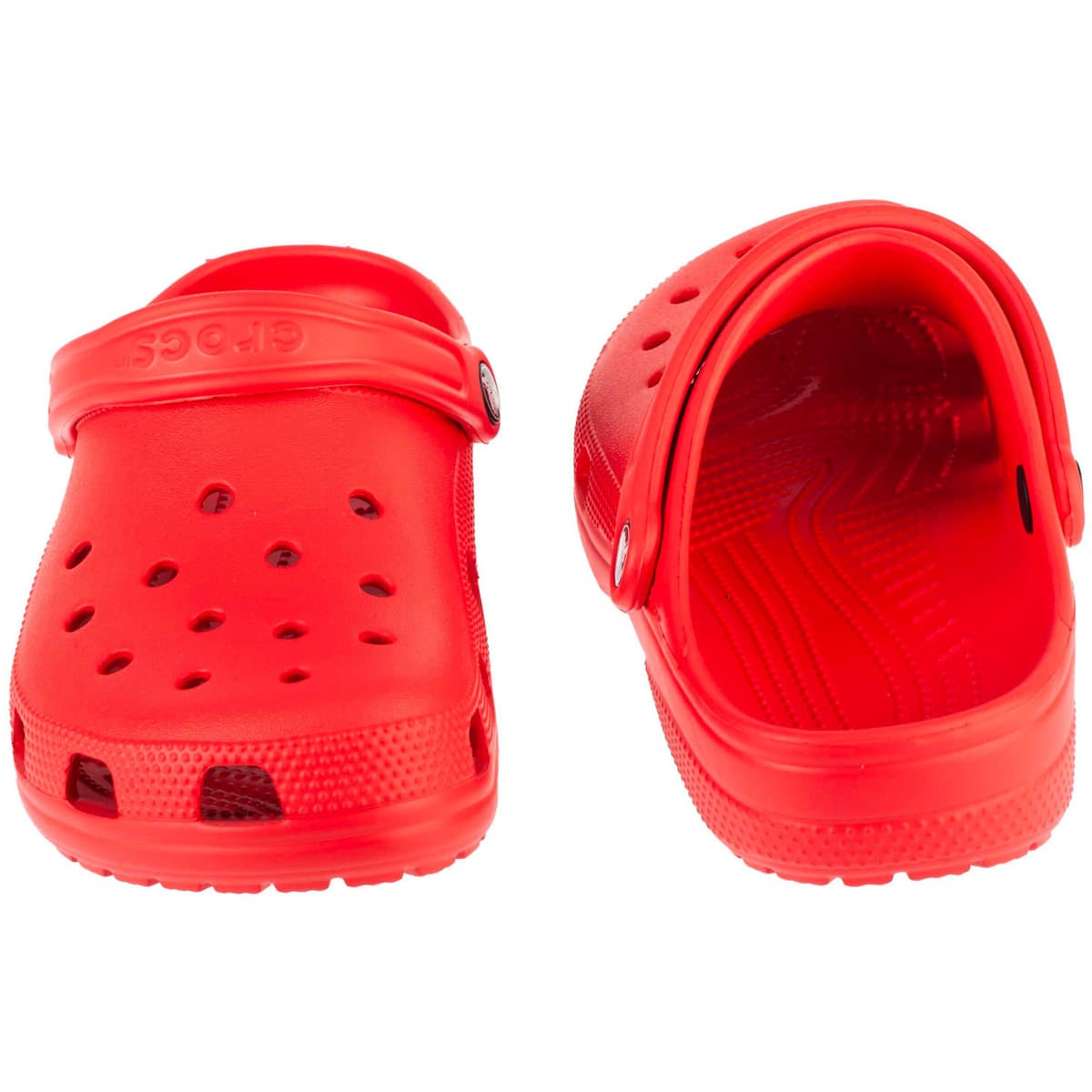 Women's House Slippers Crocs Red
