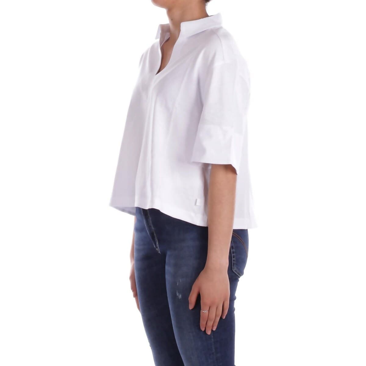 Women's T-Shirts K-Way White