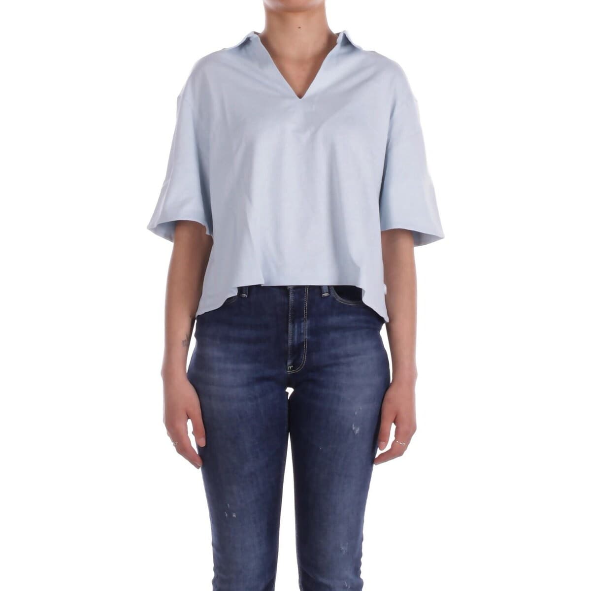 Women's T-Shirts K-Way Blue