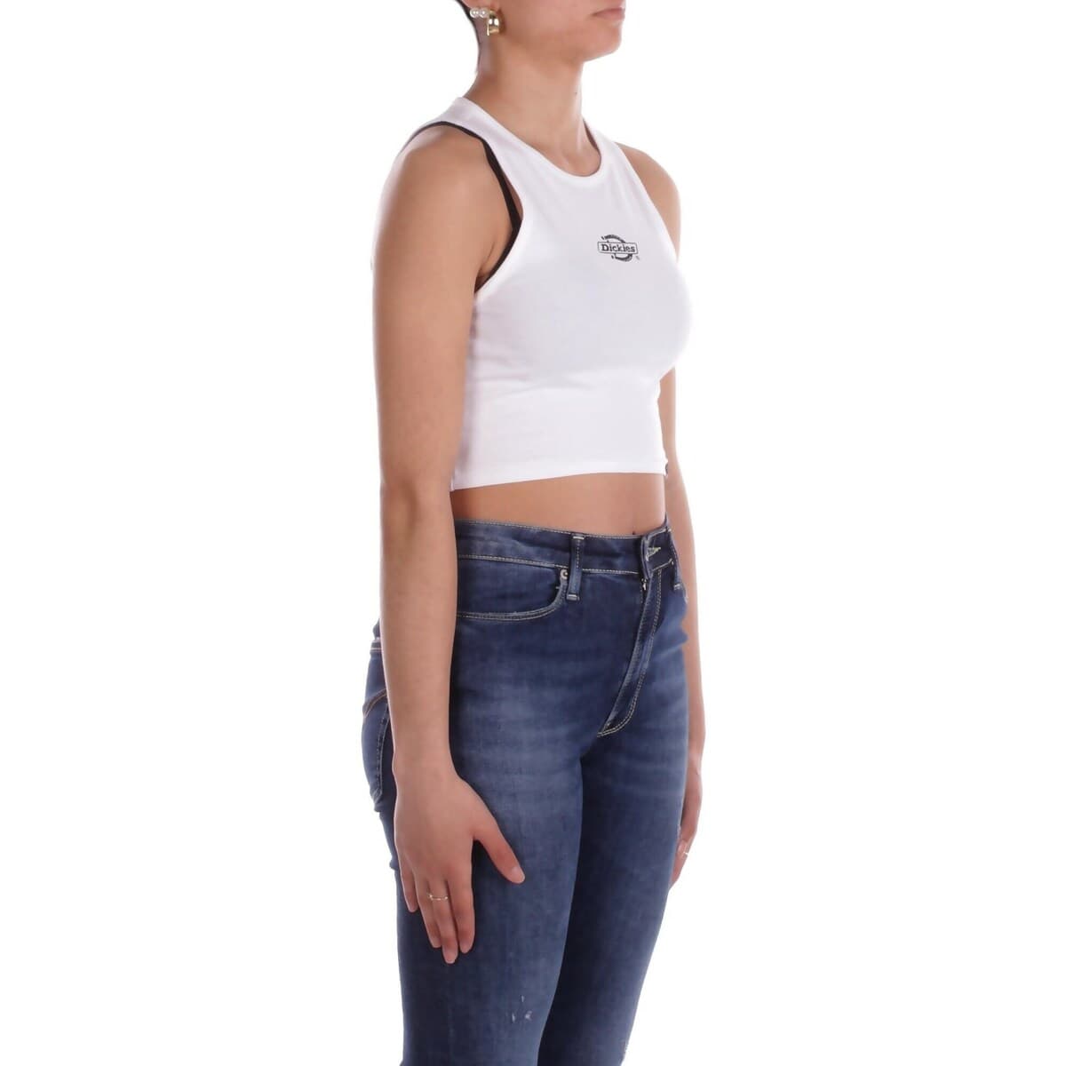 Women's T-Shirts Dickies White