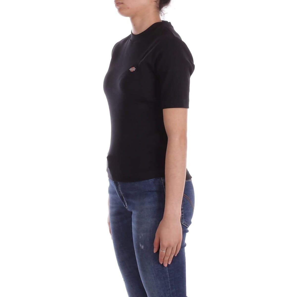 Women's T-Shirts Dickies Black
