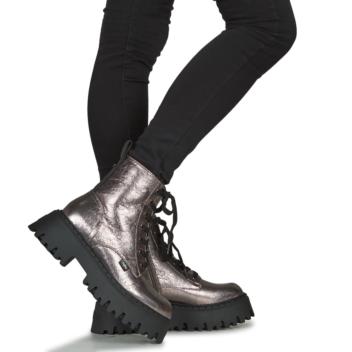 Women's Boots Buffalo Silver