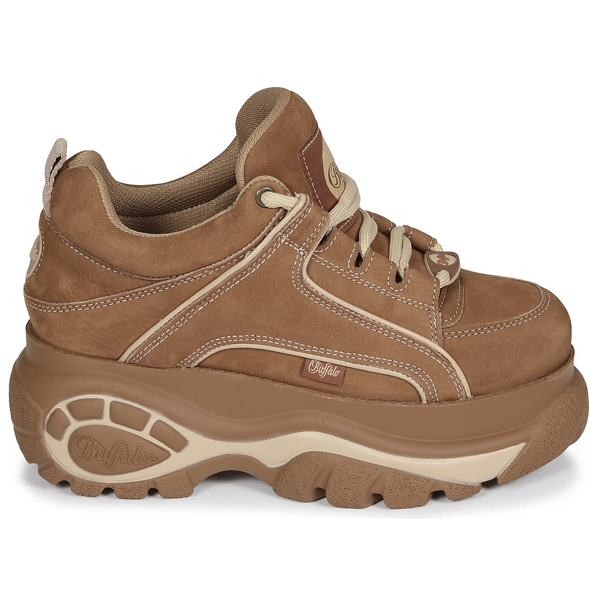 Women's Sneakers Buffalo Brown