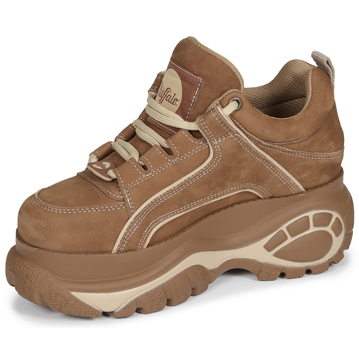 Women's Sneakers Buffalo Brown