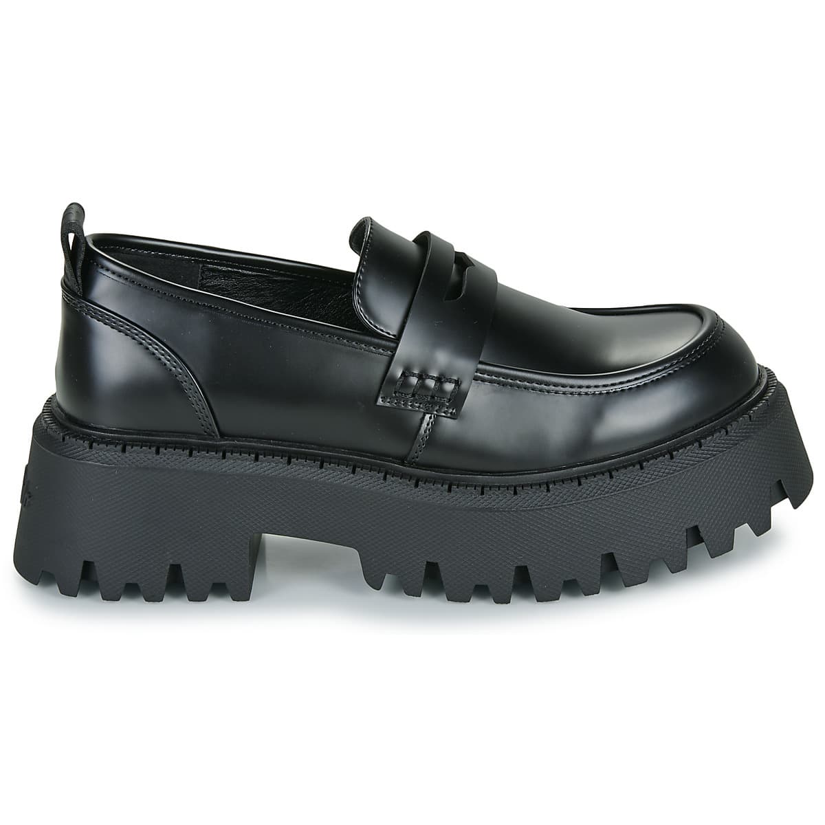 Women's Loafers Buffalo Black