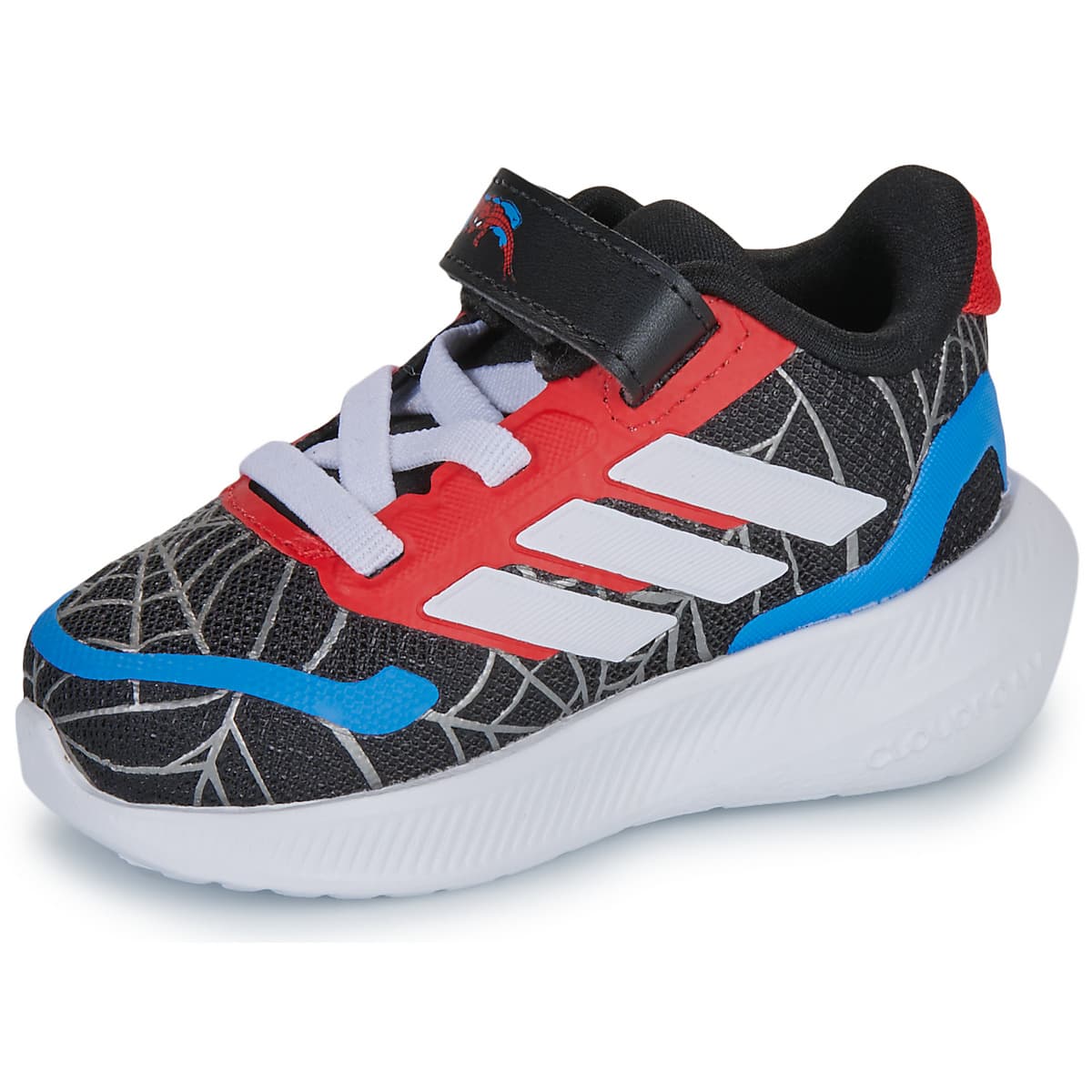 Παιδικό Αθλητικό Παπούτσι για Αγόρι Adidas Runfalcon Spider-man El I Χρώματος Μαύρο JR5661
