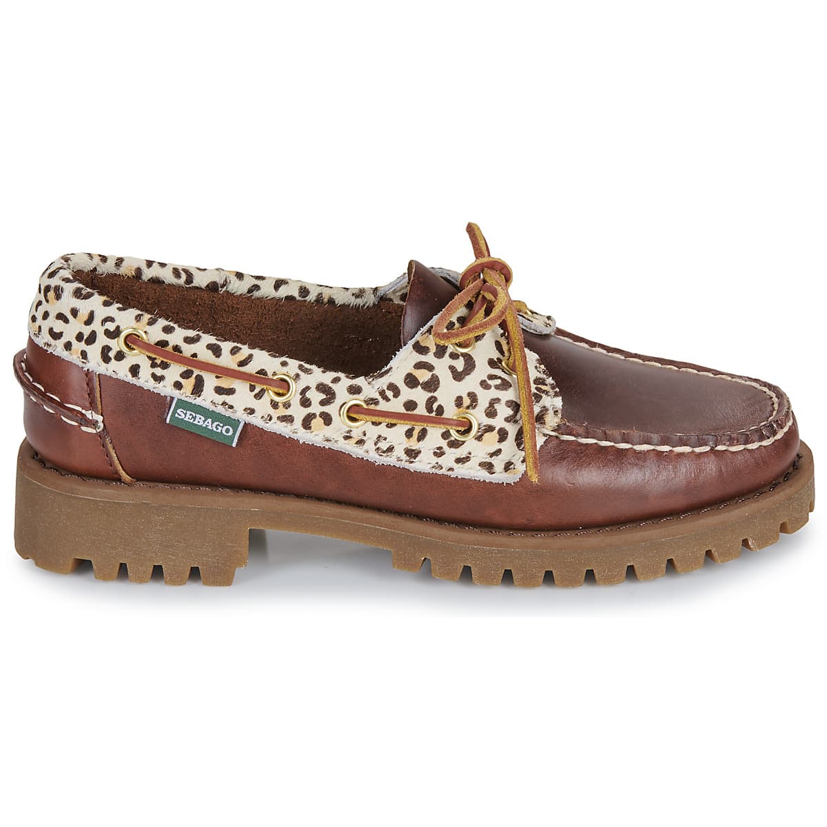 Women's Loafers Sebago Brown