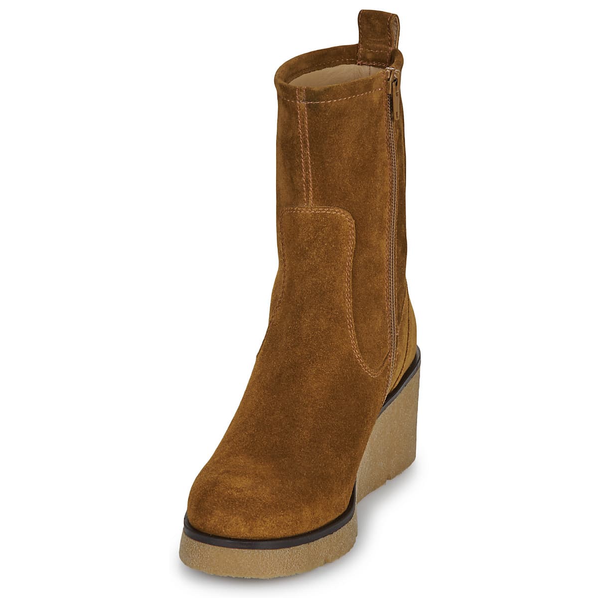 Women's Ankle Boots Unisa Brown