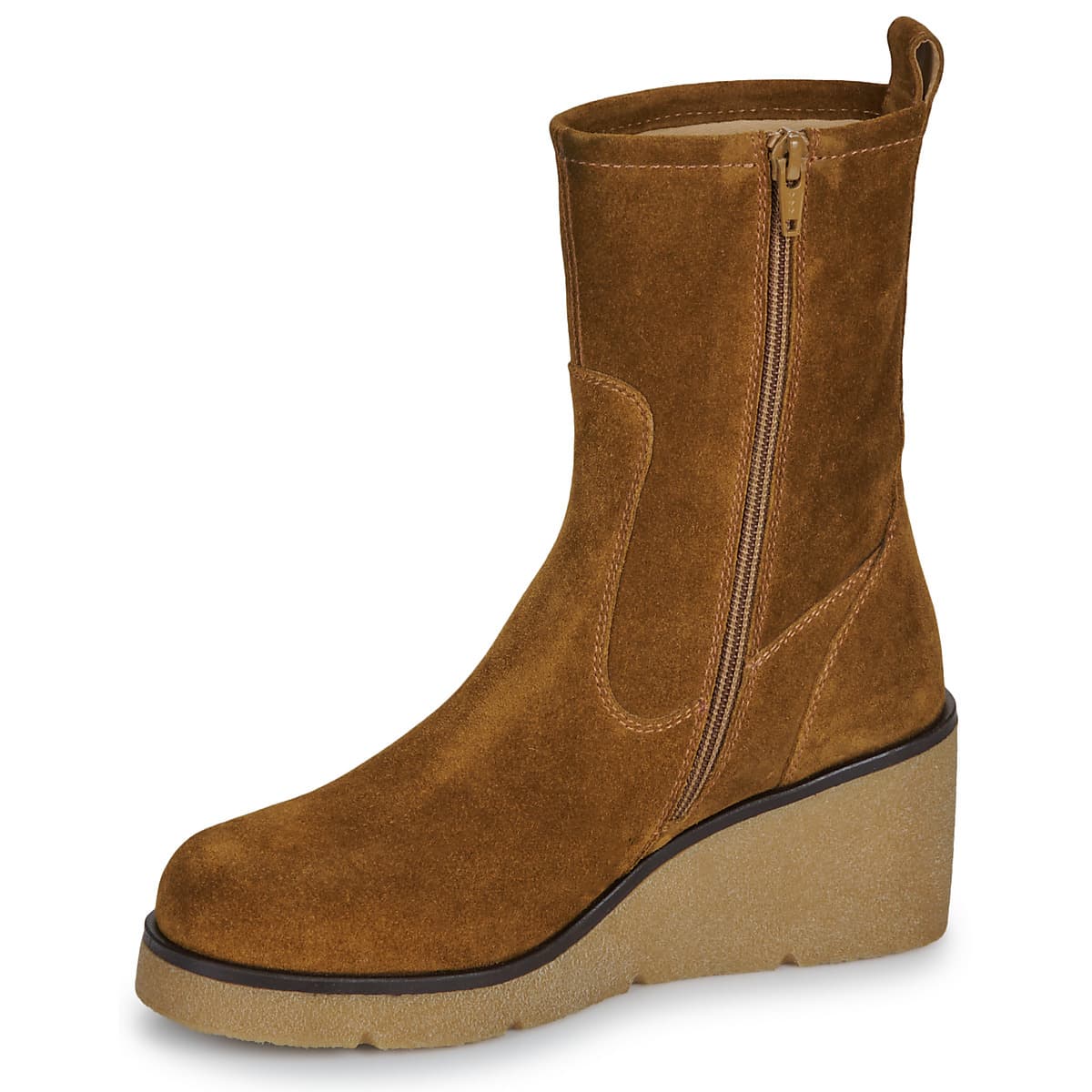 Women's Ankle Boots Unisa Brown