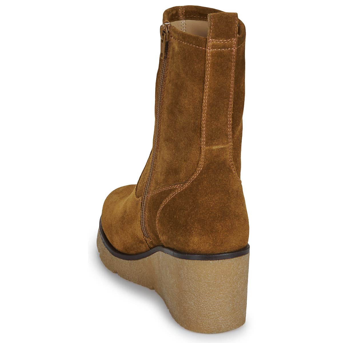 Women's Ankle Boots Unisa Brown