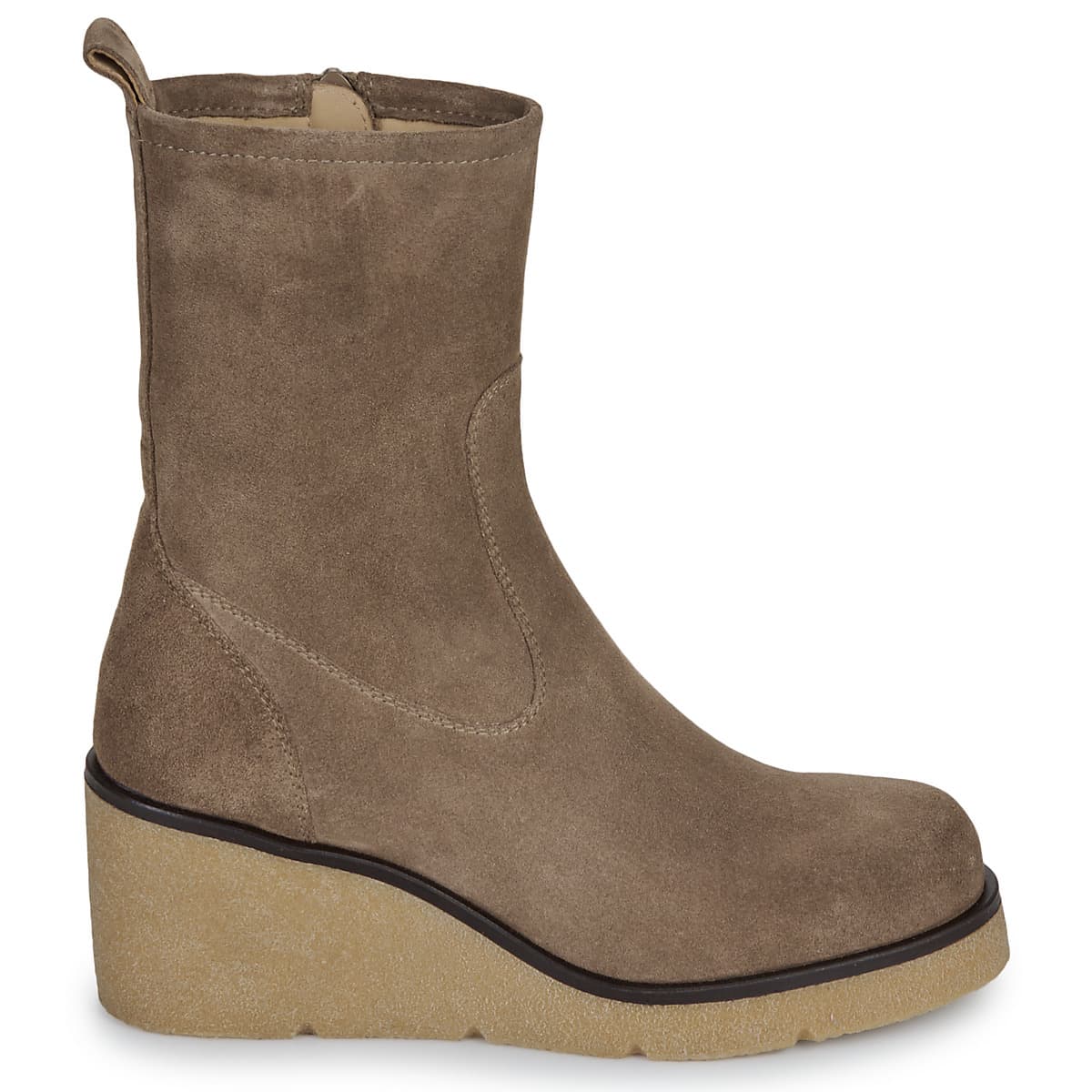 Women's Ankle Boots Unisa Beige