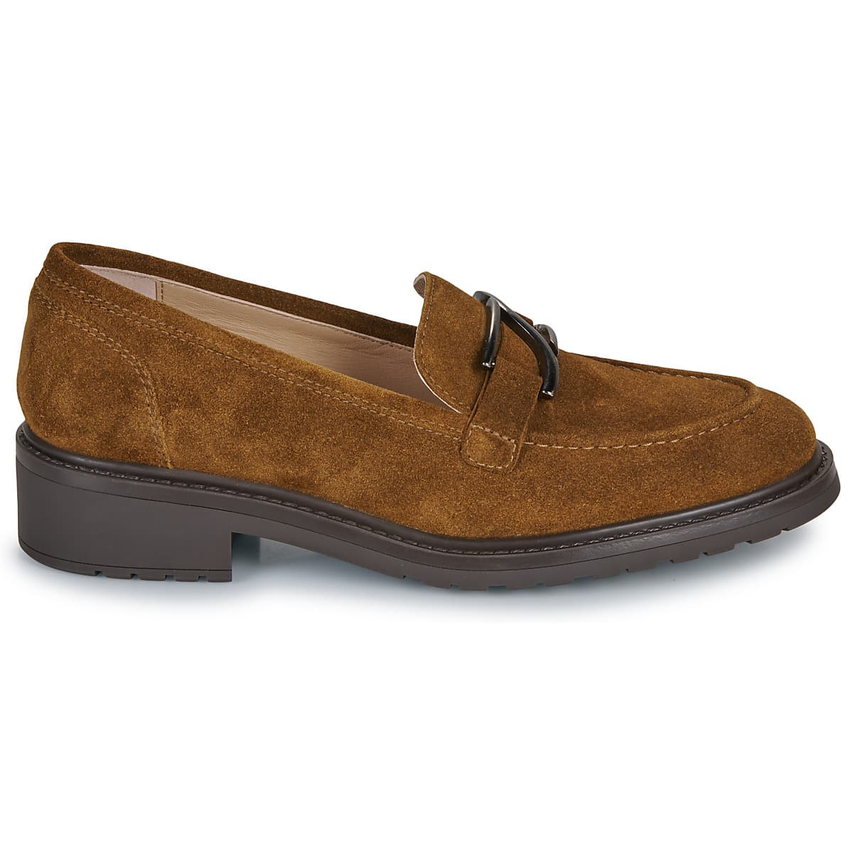 Women's Loafers Unisa Brown
