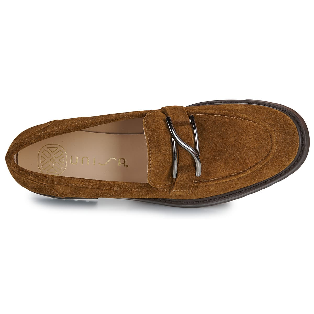 Women's Loafers Unisa Brown