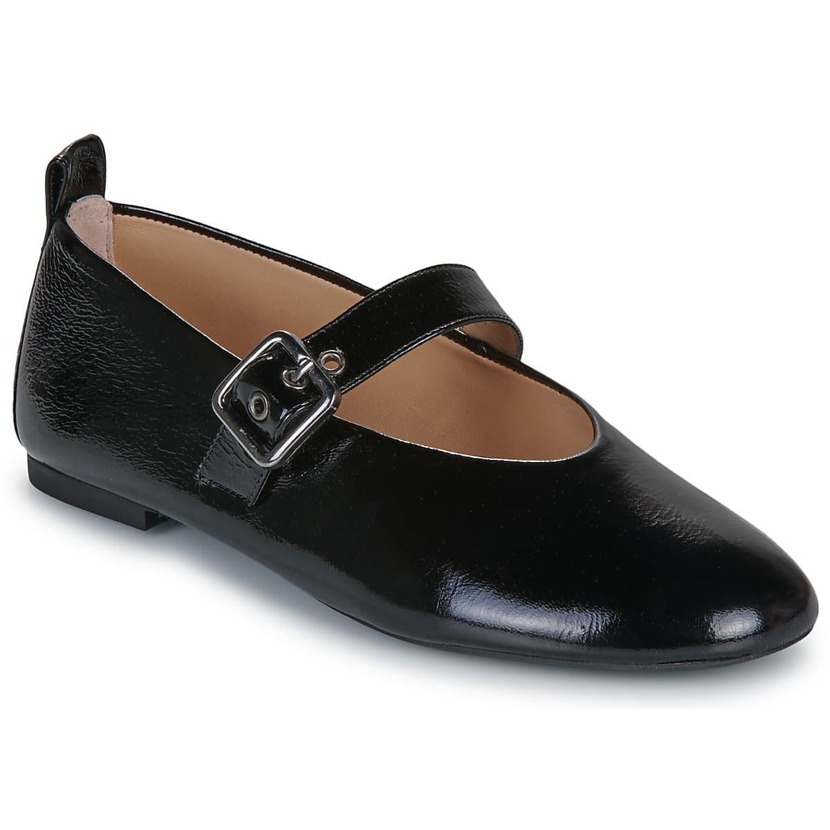 Women's Ballet Flats Unisa Black