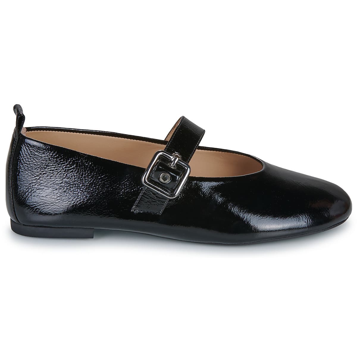 Women's Ballet Flats Unisa Black