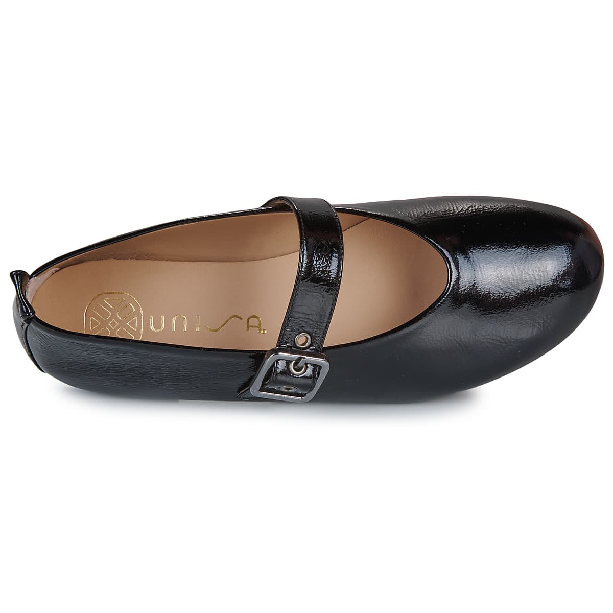Women's Ballet Flats Unisa Black