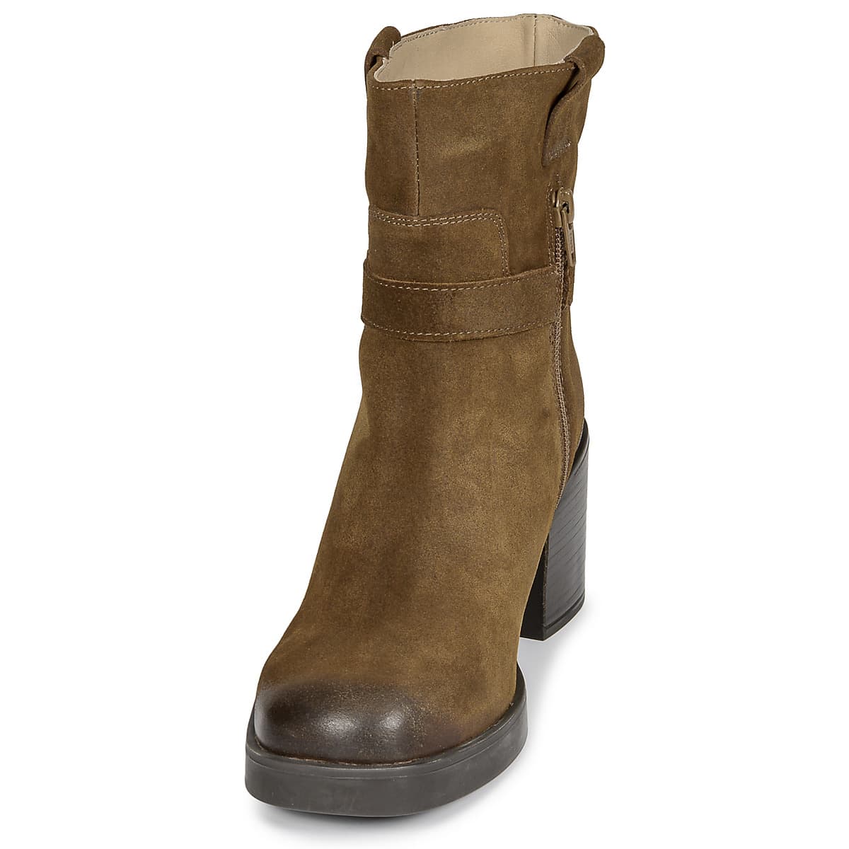 Women's Ankle Boots Unisa Brown