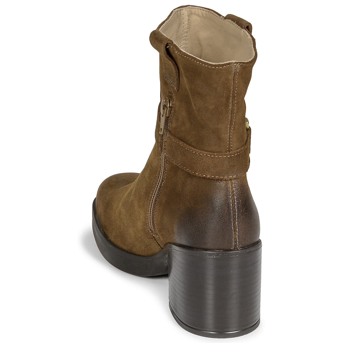 Women's Ankle Boots Unisa Brown