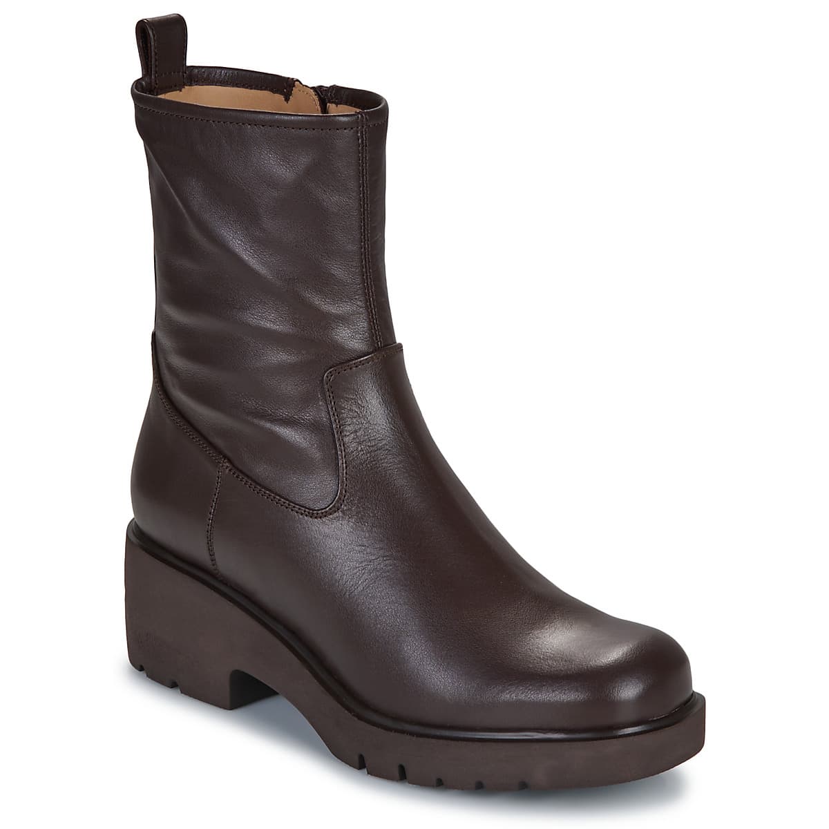 Women's Ankle Boots Unisa Brown