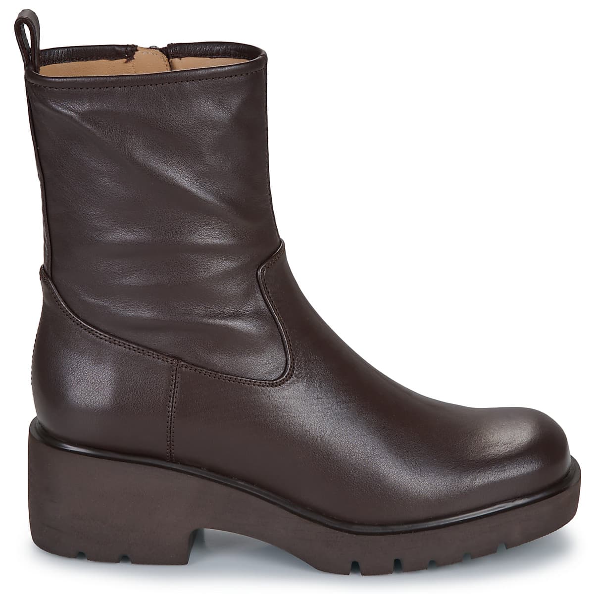 Women's Ankle Boots Unisa Brown