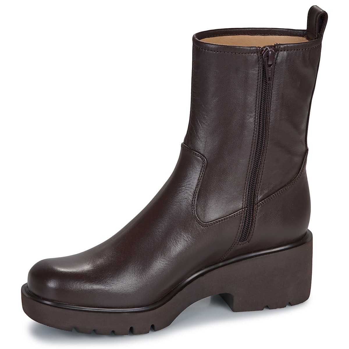 Women's Ankle Boots Unisa Brown