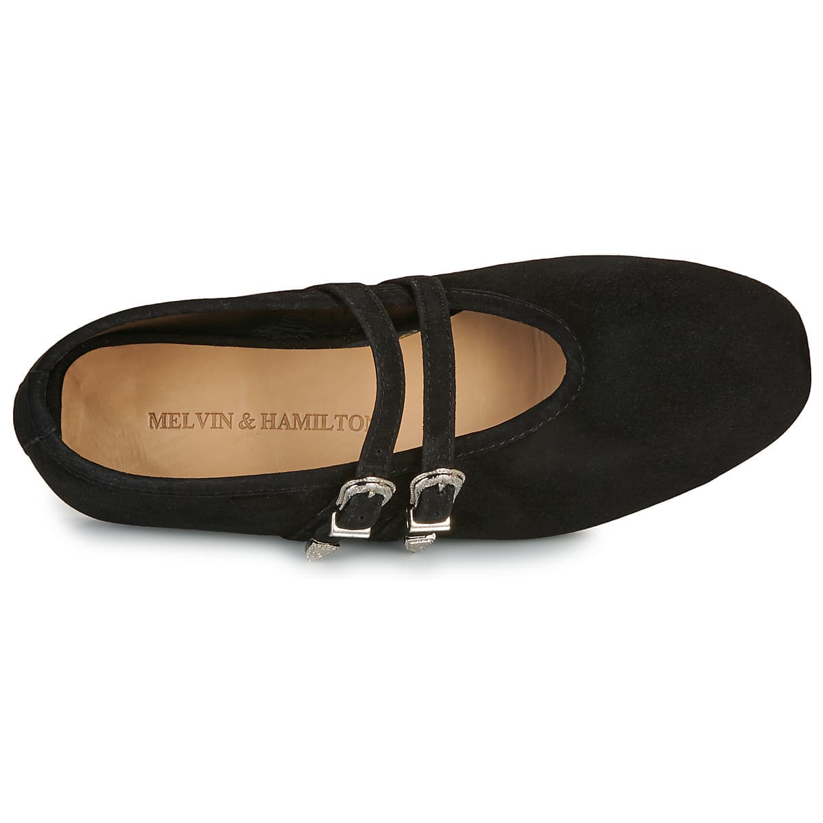 Women's Ballet Flats Melvin & Hamilton Black
