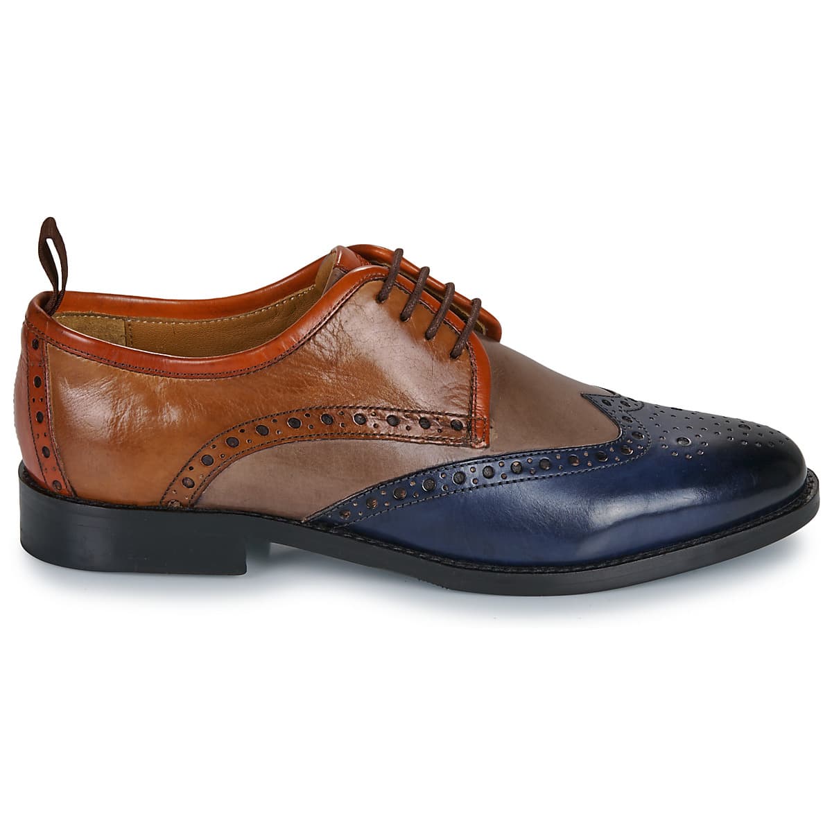 Women's Derby Shoes Melvin & Hamilton Brown