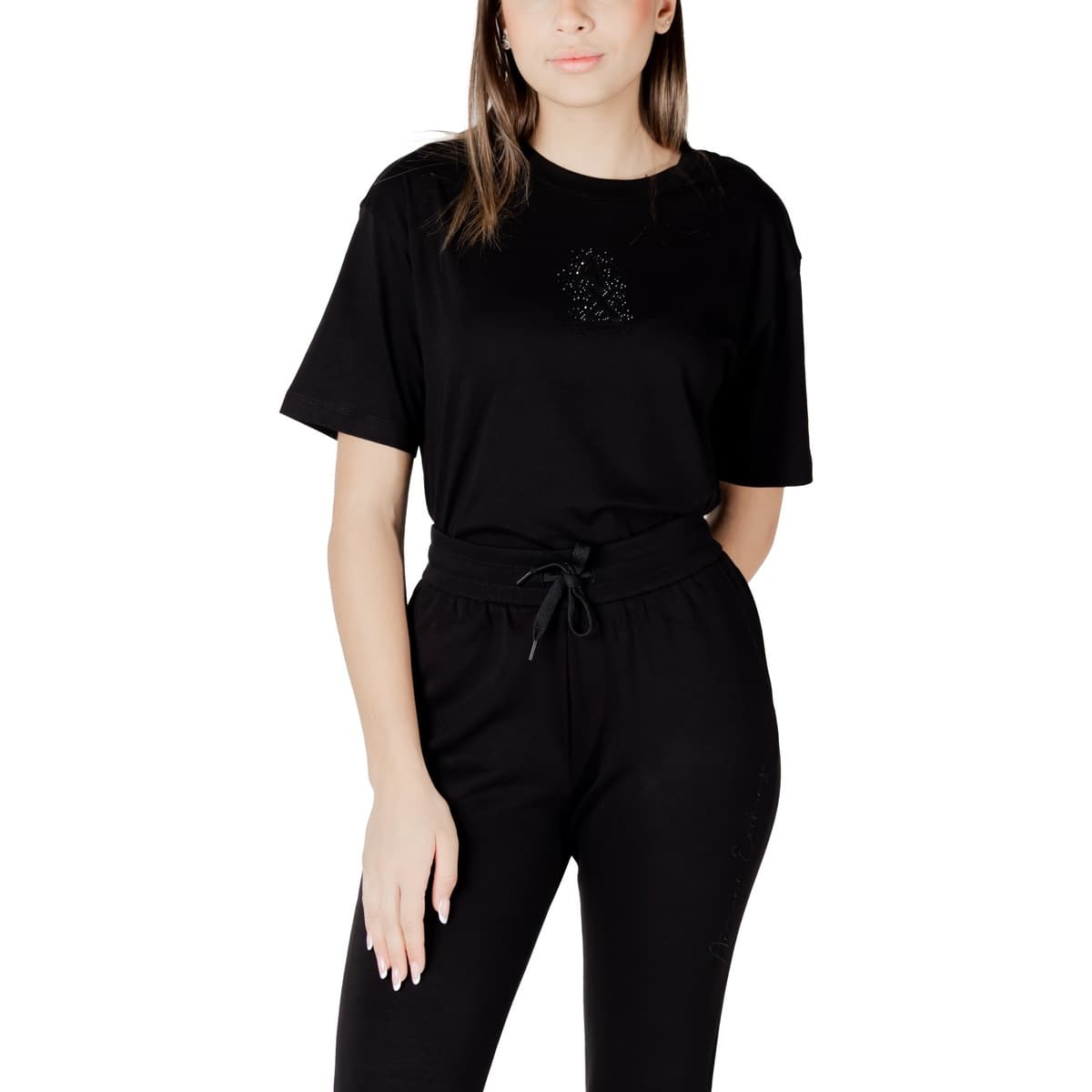 Women's T-Shirts EAX Black