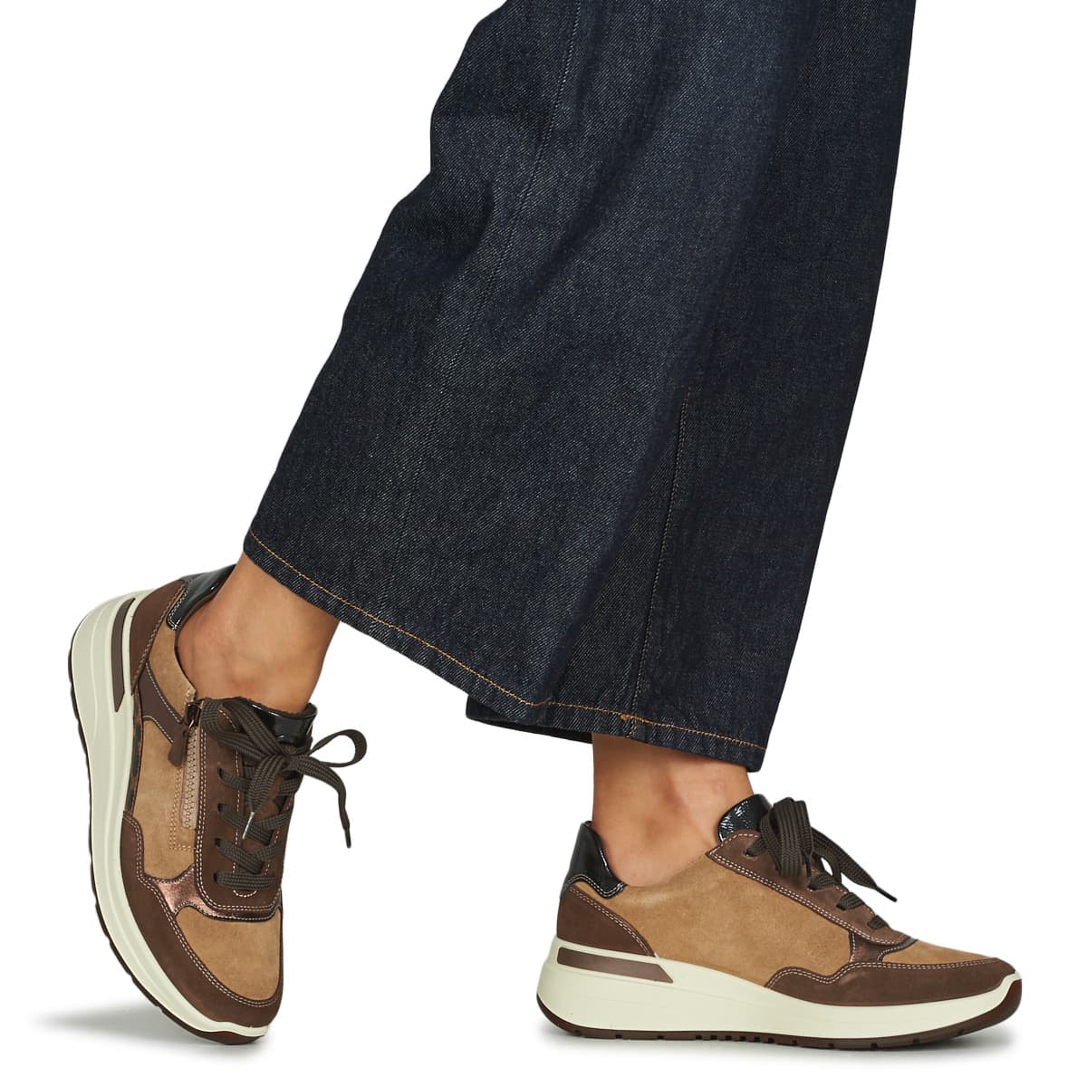 Women's Sneakers Ara Brown