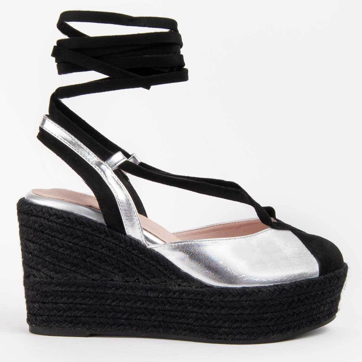 Women's Espadrilles Montevita Silver