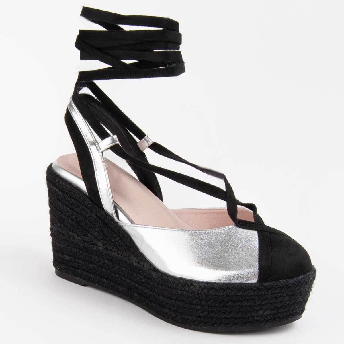 Women's Espadrilles Montevita Silver