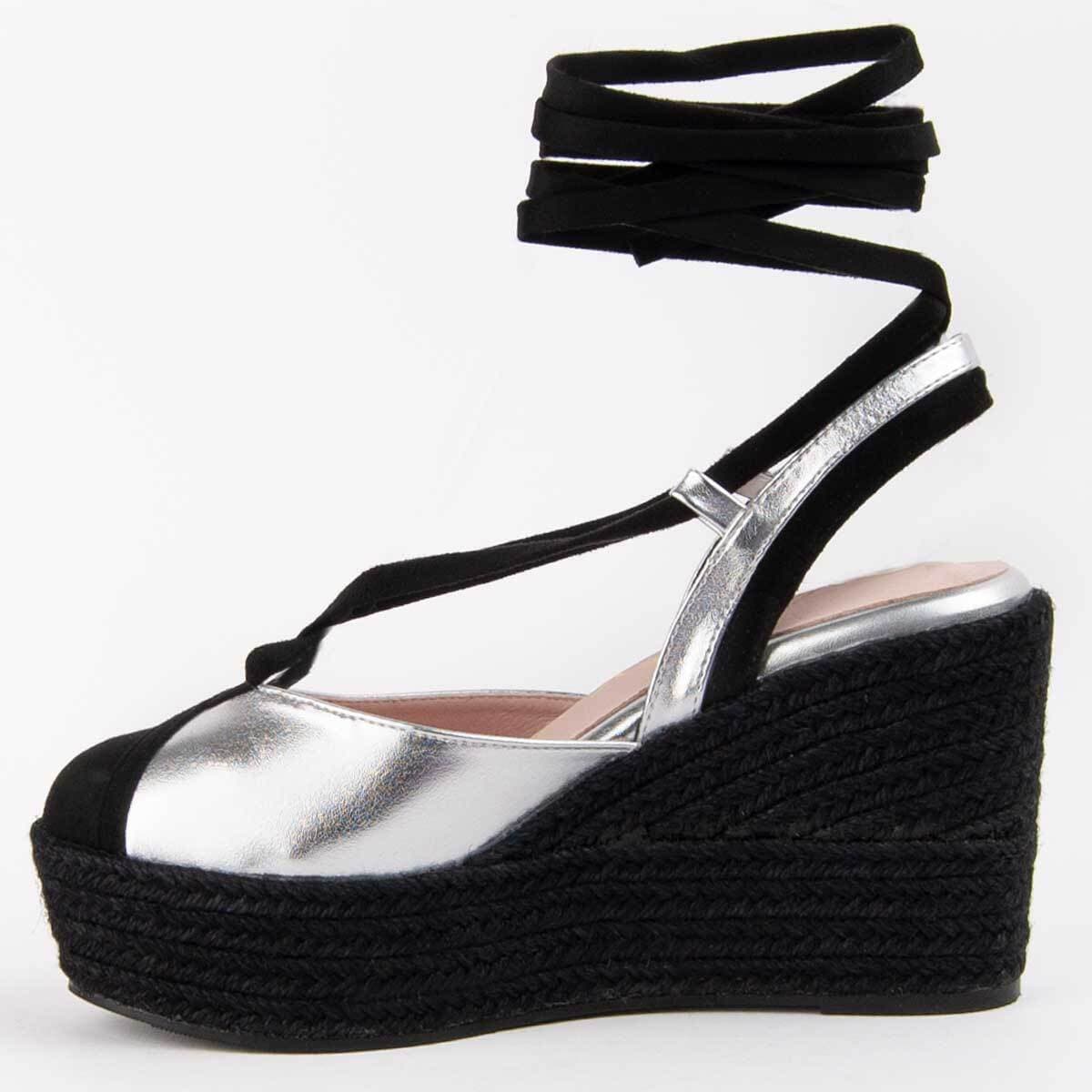 Women's Espadrilles Montevita Silver