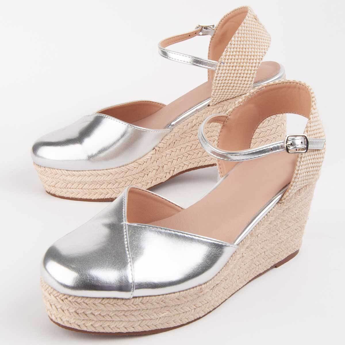 Women's Espadrilles Montevita Silver