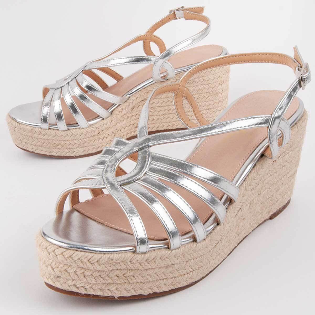 Women's Espadrilles Montevita Silver