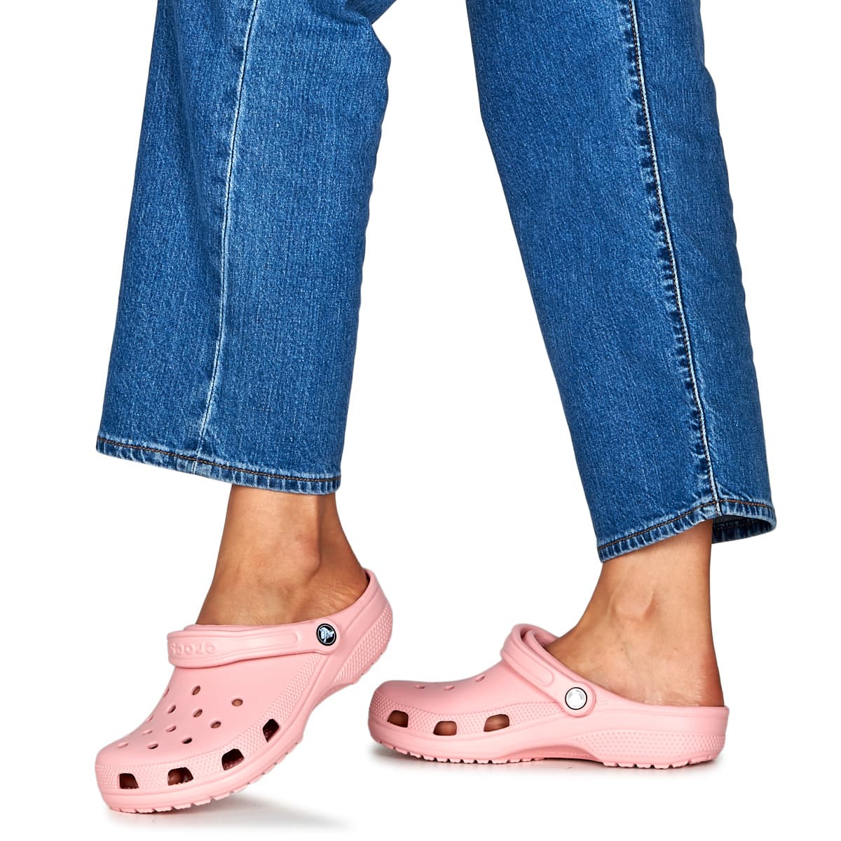 Γυναικείο Σαμπό Crocs Classic Ανατομικό Χρώματος Ροζ 10001-78U