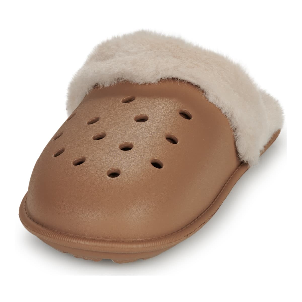 Women's House Slippers Crocs Beige