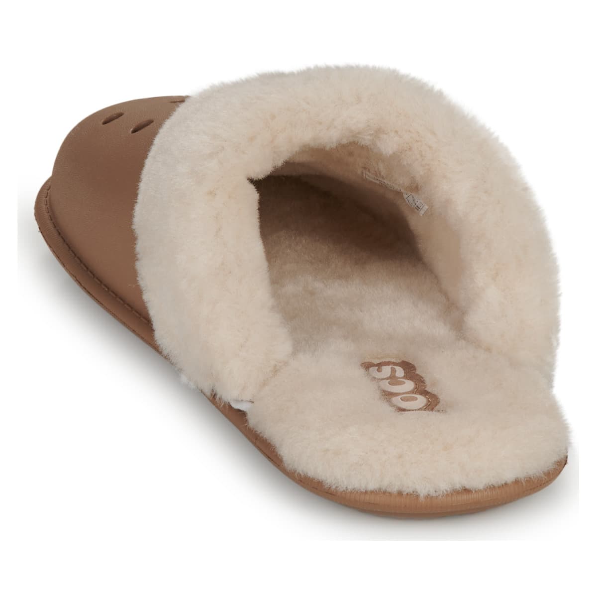 Women's House Slippers Crocs Beige