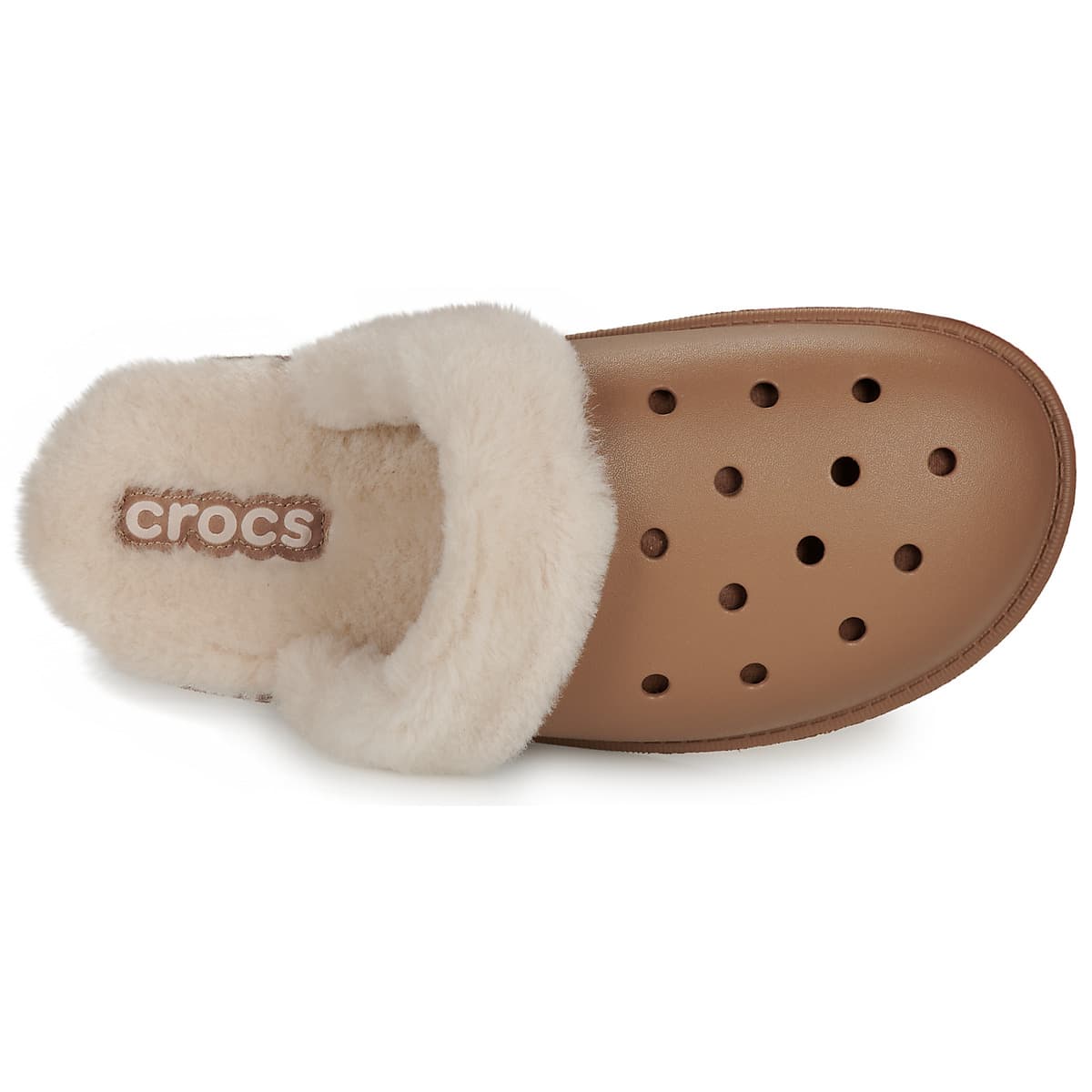 Women's House Slippers Crocs Beige