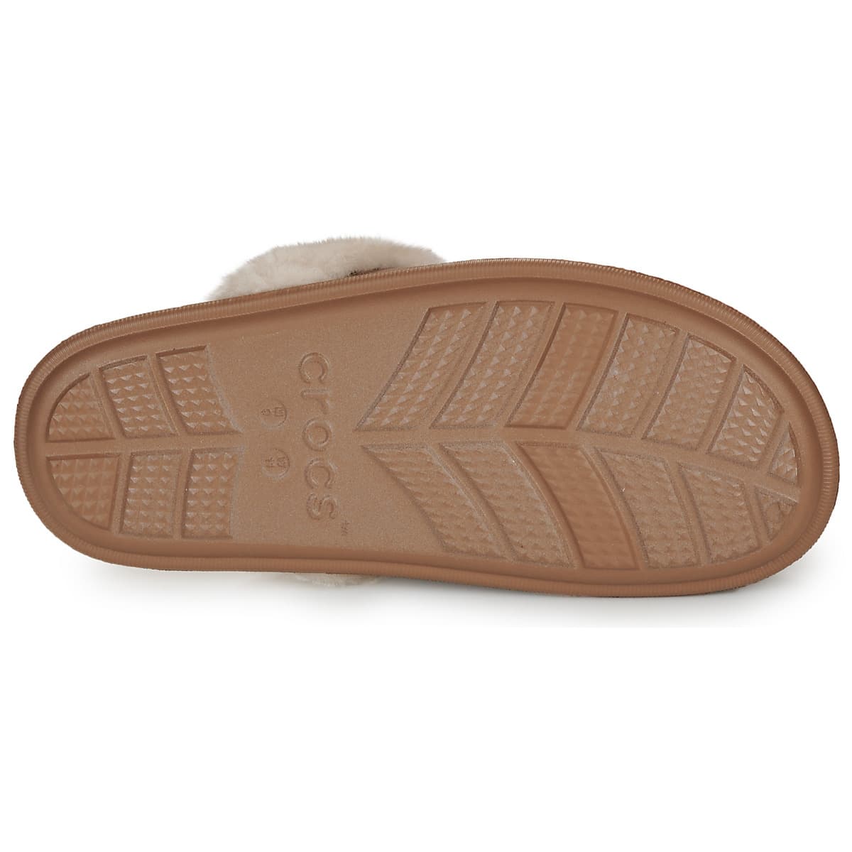 Women's House Slippers Crocs Beige