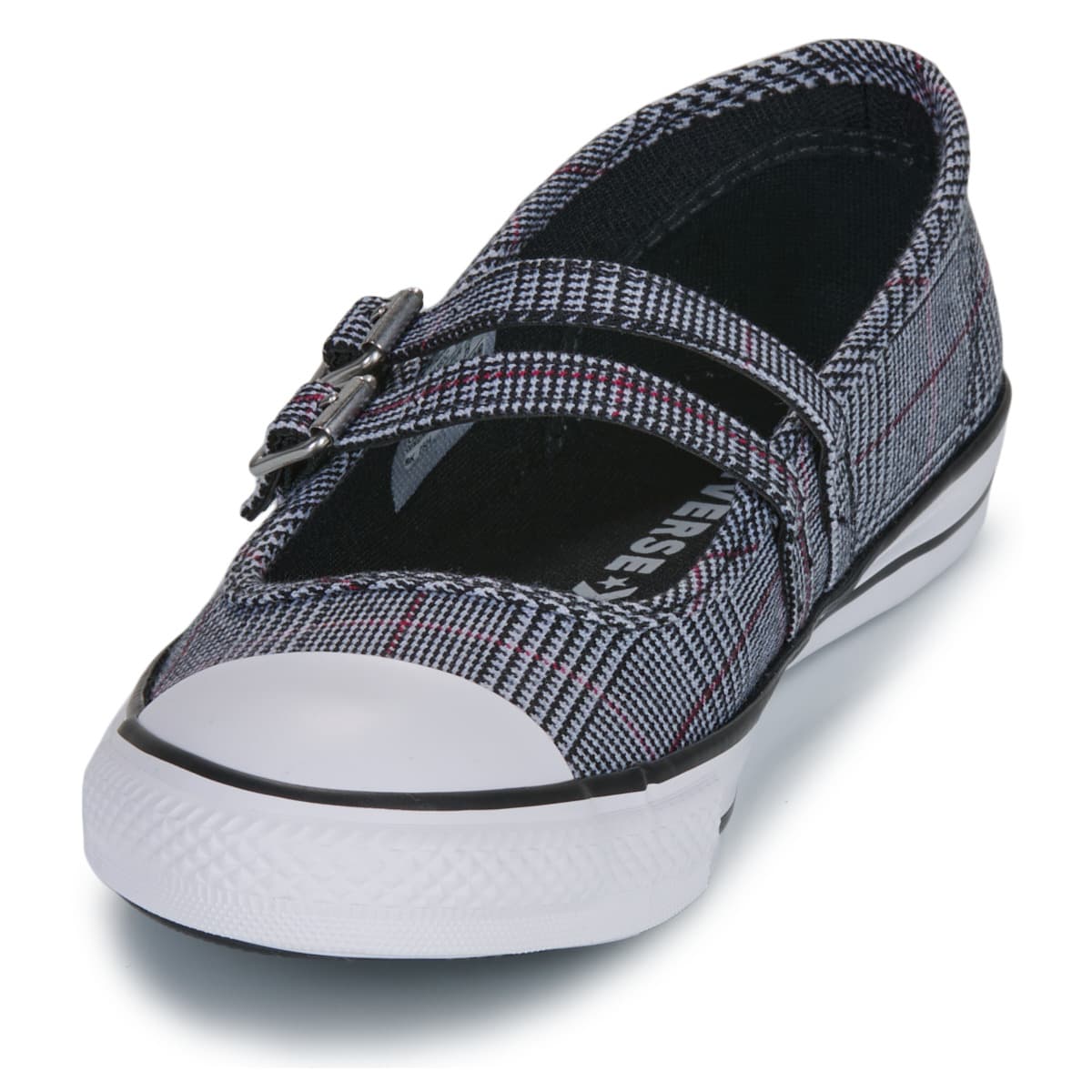 Women's Ballet Flats Converse Gray