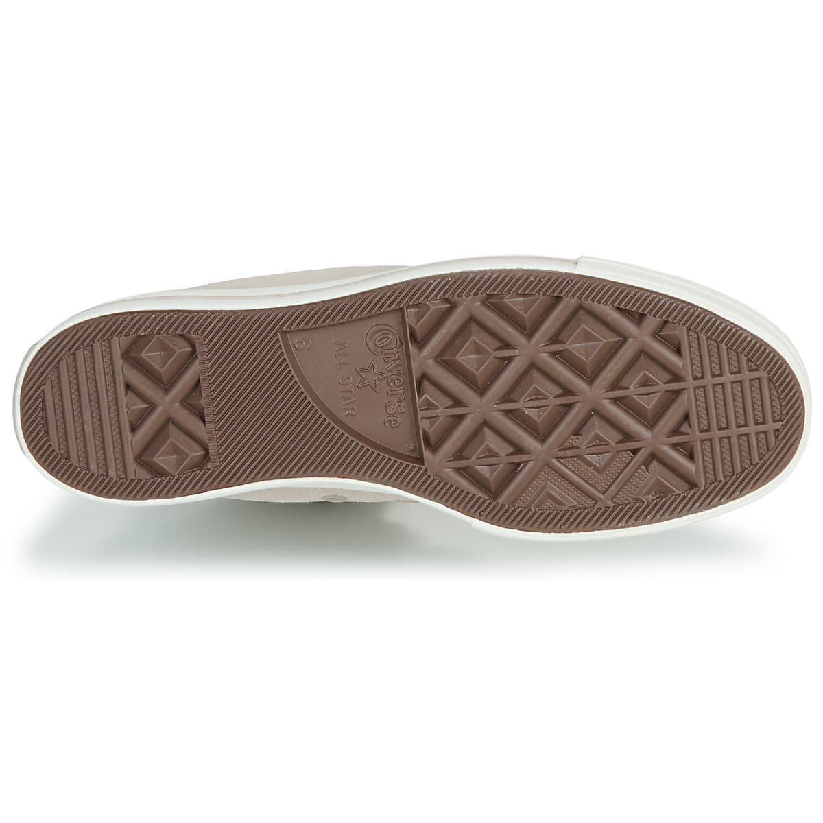 Converse All Star Lift Platform Suede Δίπατα Μποτάκια Μπεζ