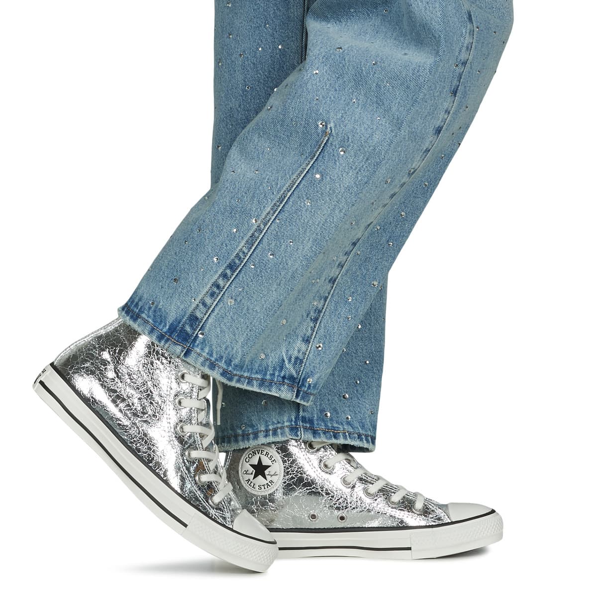 Women's Sneakers Converse Silver