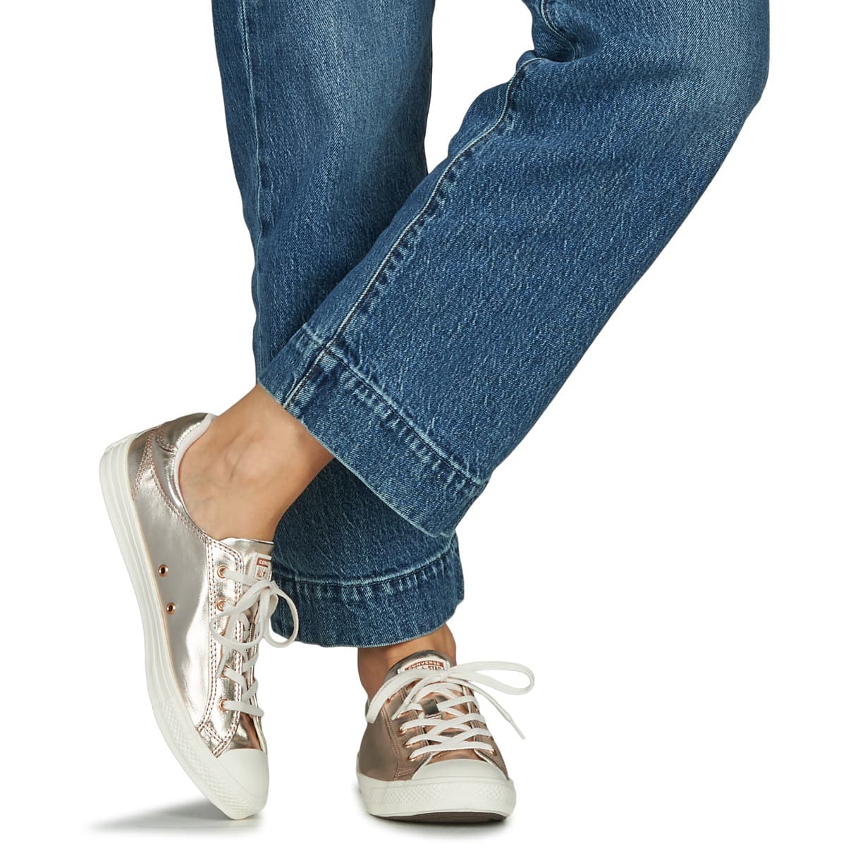 Women's Sneakers Converse Gold