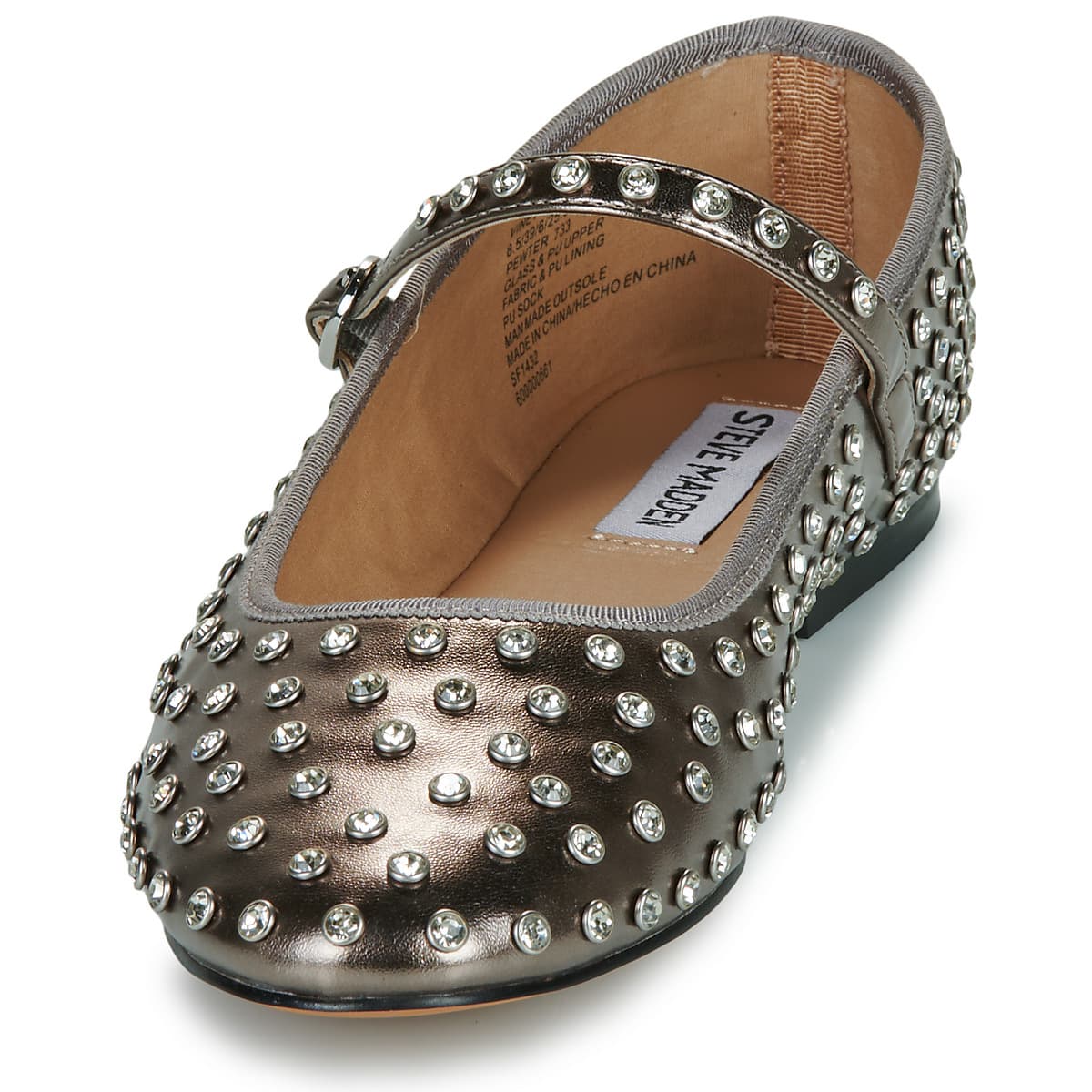 Women's Ballet Flats Steve Madden Gold